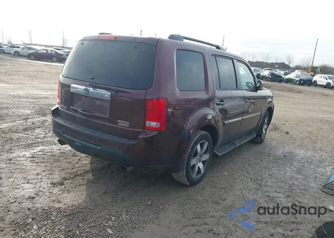 2012 Honda Pilot Touring z USA, uszkodzony, nr VIN 5FNYF4H96CB055196